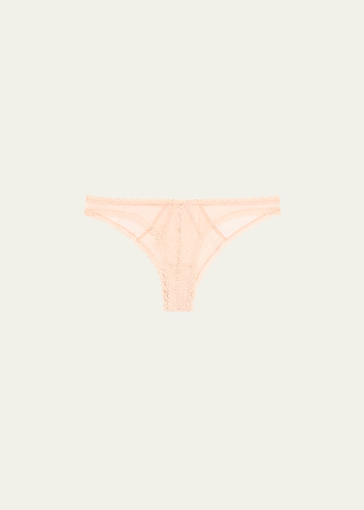 Dahlia Scalloped Floral Lace Panty - 1