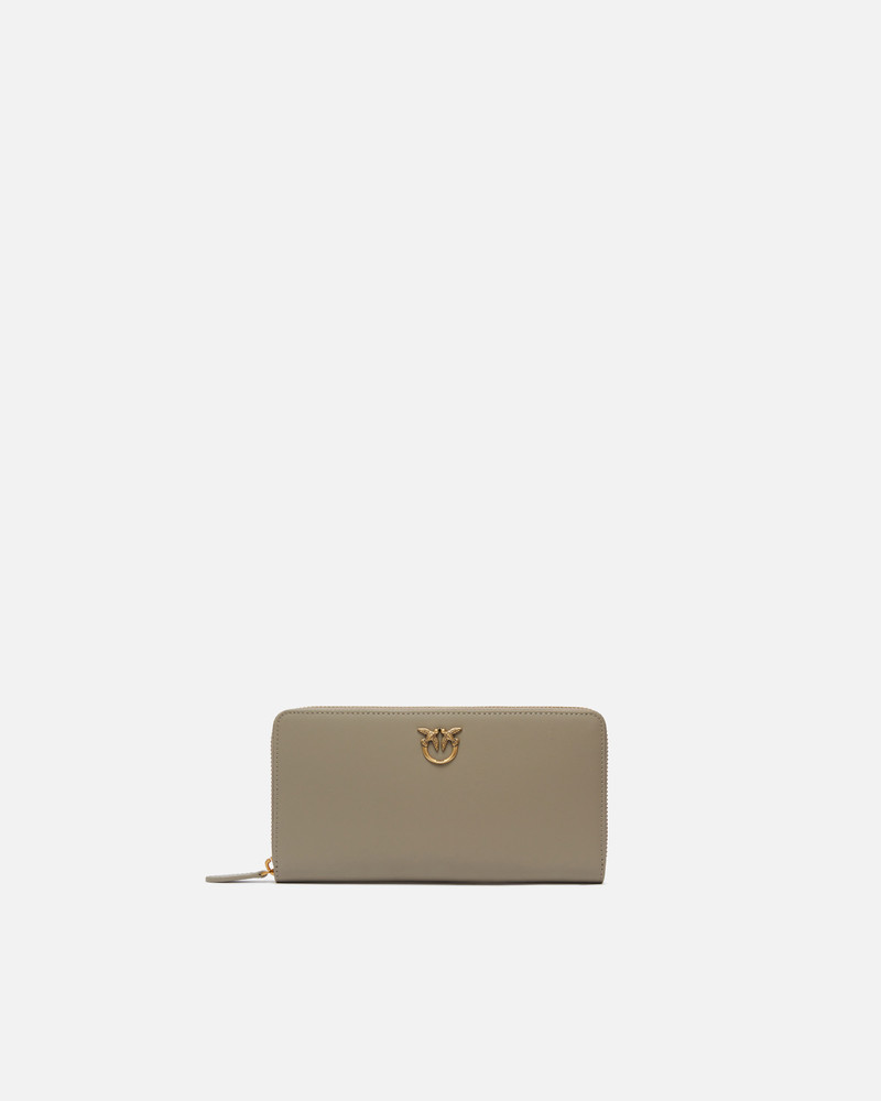 ZIP-AROUND LEATHER PURSE 1
