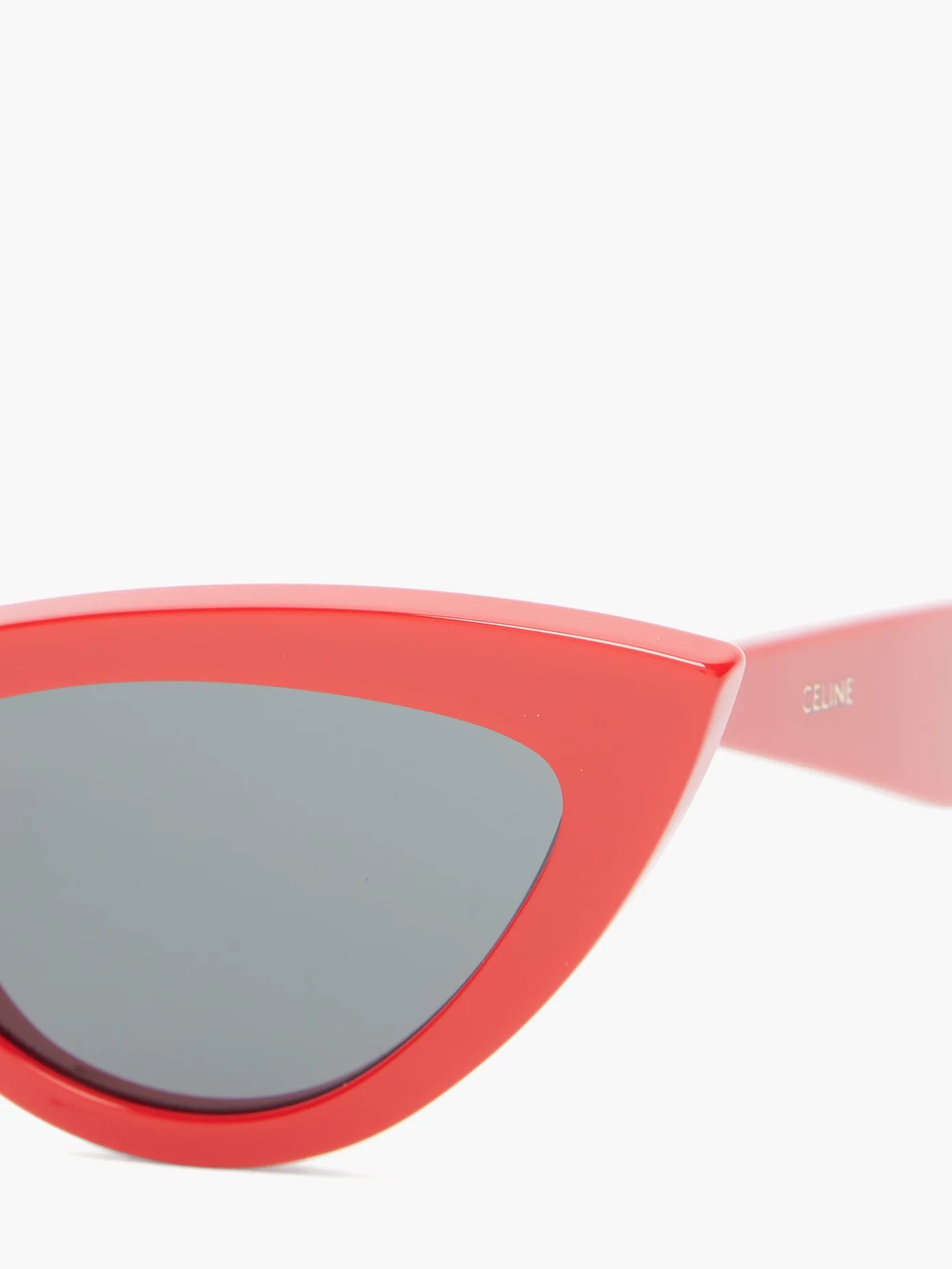 Cat-eye acetate sunglasses - 5