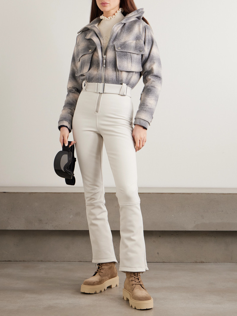CORDOVA The Telluride Belted Checked Wool-blend And Stretch Ski Suit outlook