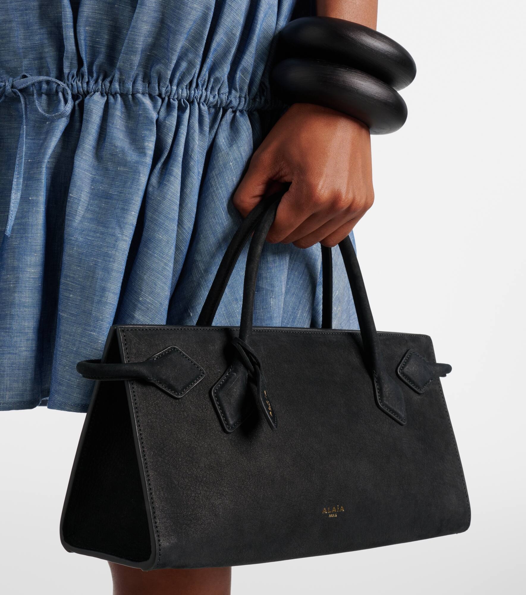 Suede tote bag - 2