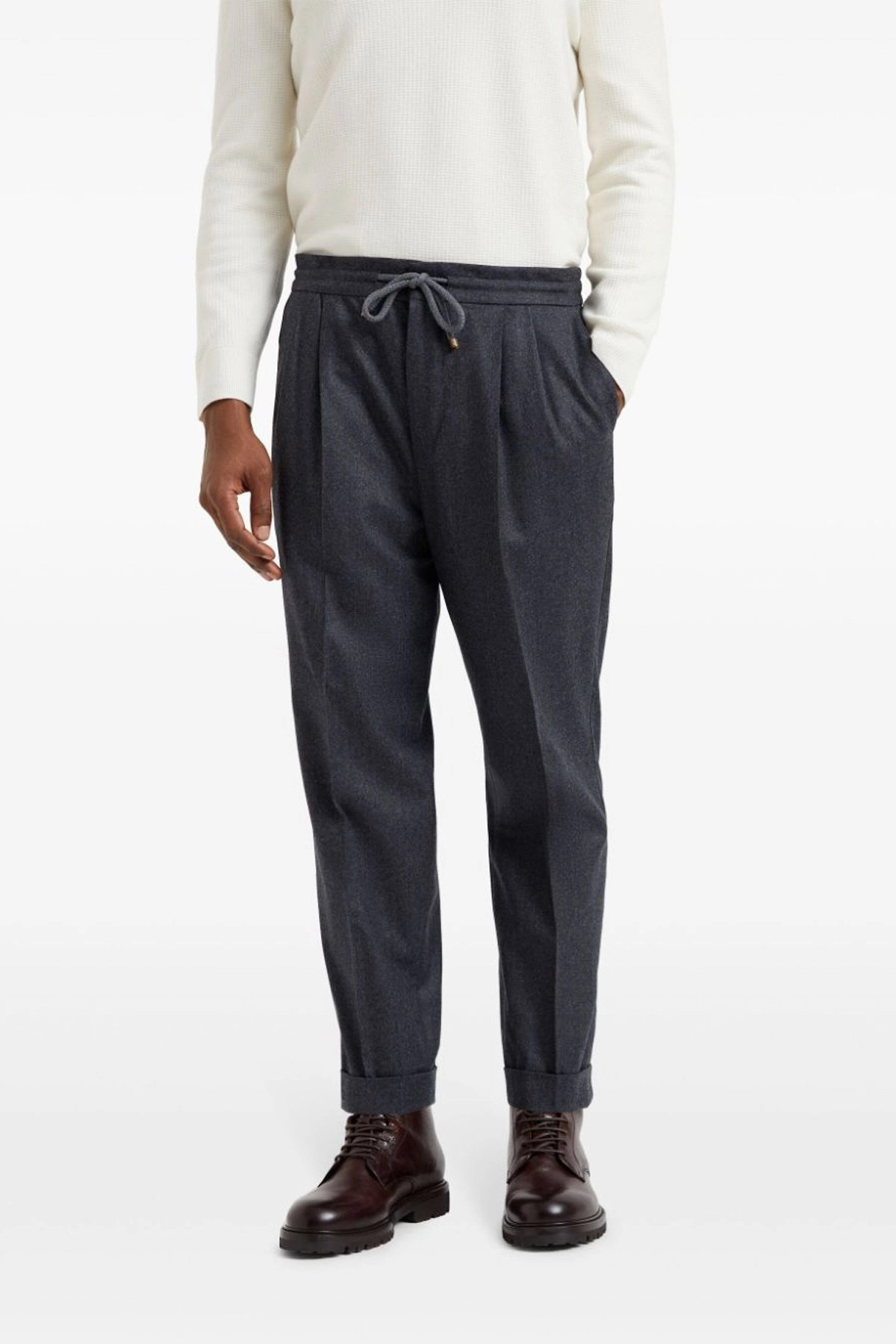 Front pleat pants - 2