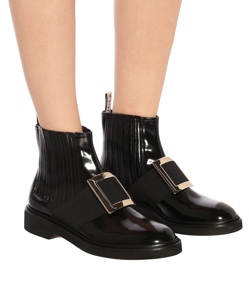 Chelsea Viv' leather ankle boots - 5