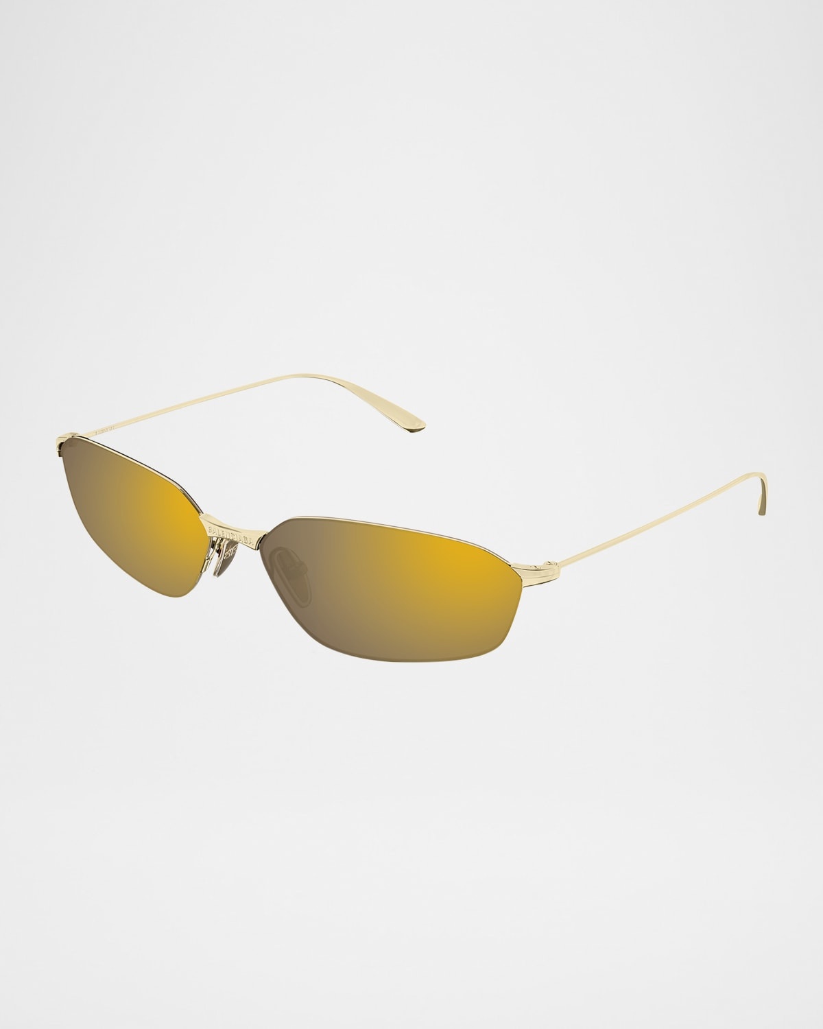 Metal Square Sunglasses - 3