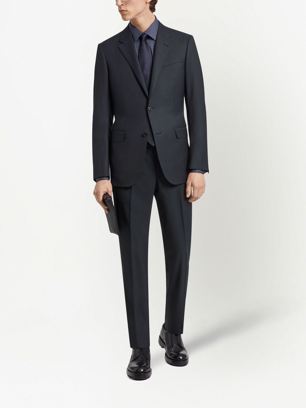 15milmil15 single-breasted wool suit - 2