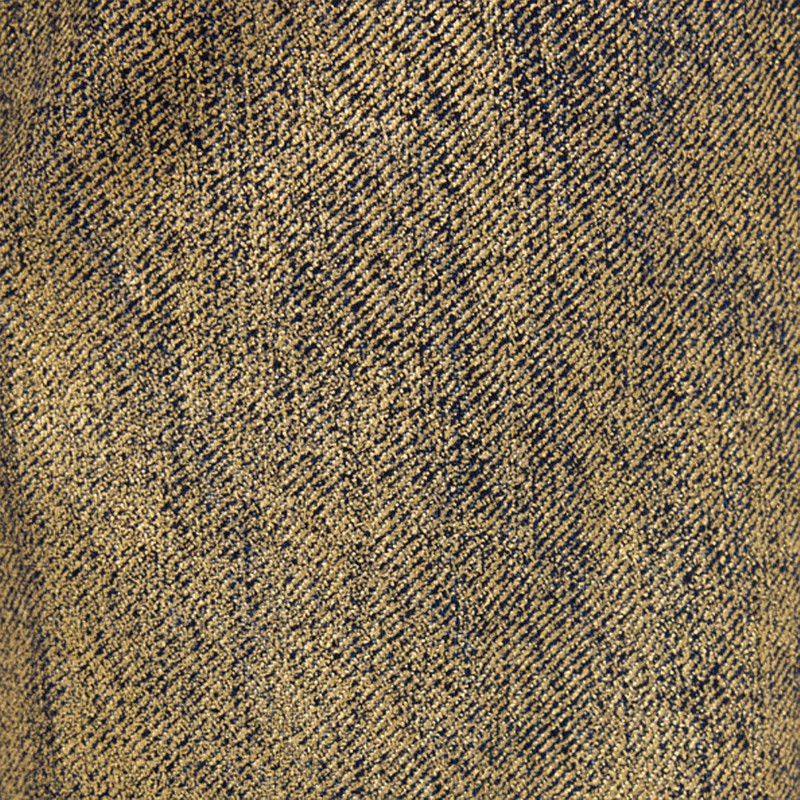 Gold And Blue Flared Jeans With Faded Wash 5