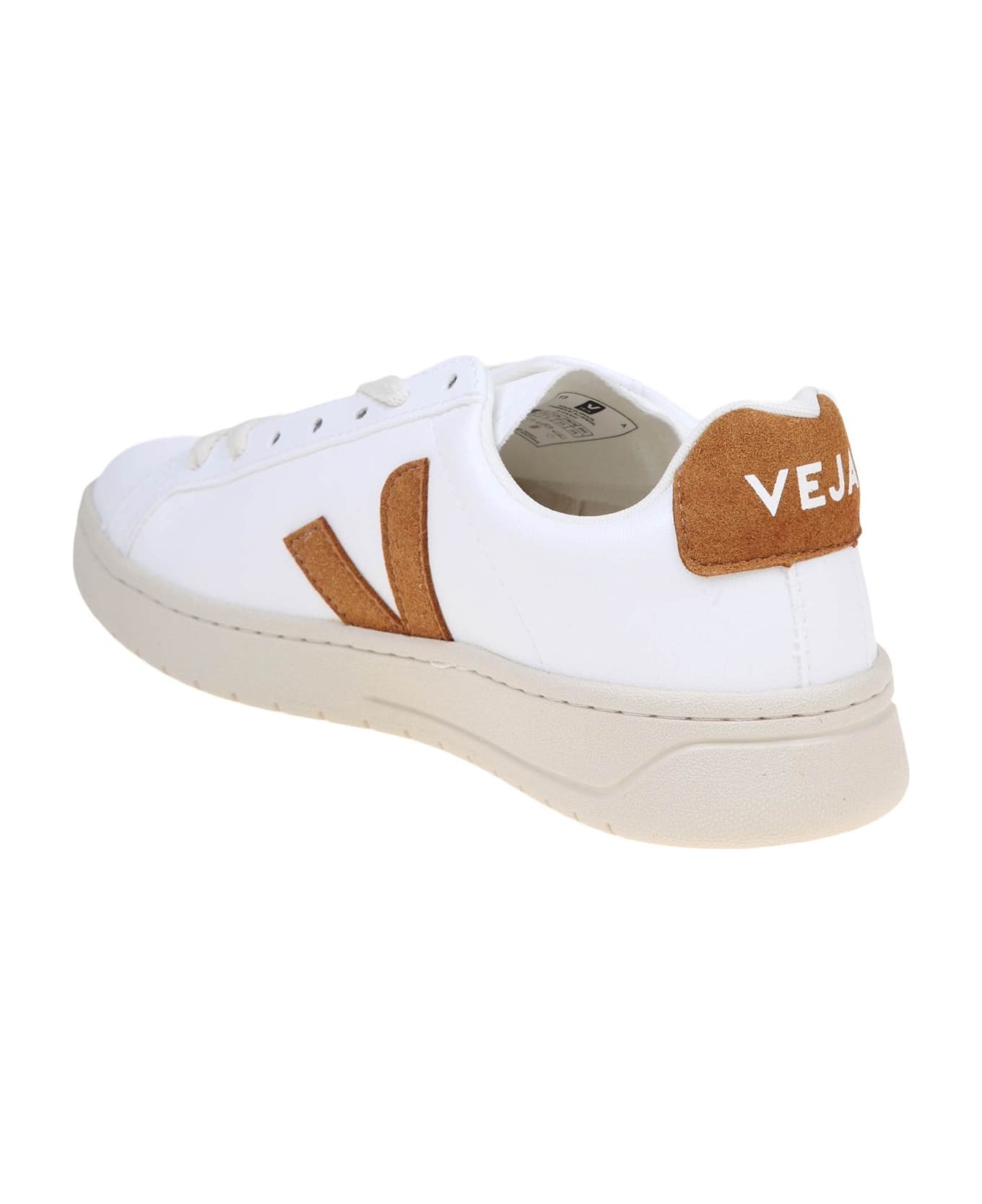 Urca Sneakers In White Coated Cotton - 3