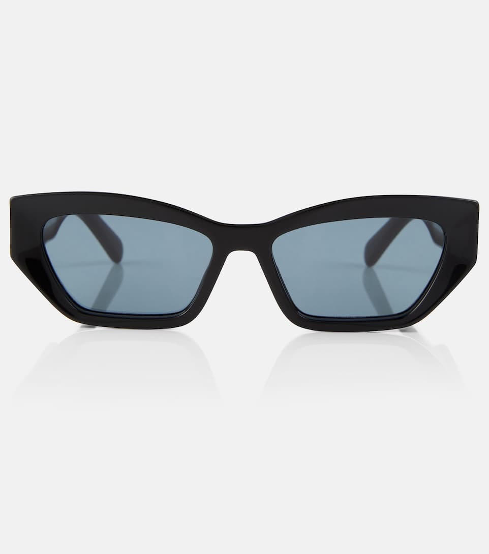Stella McCartney Logo cat-eye sunglasses - SC40047I-Y 01A 