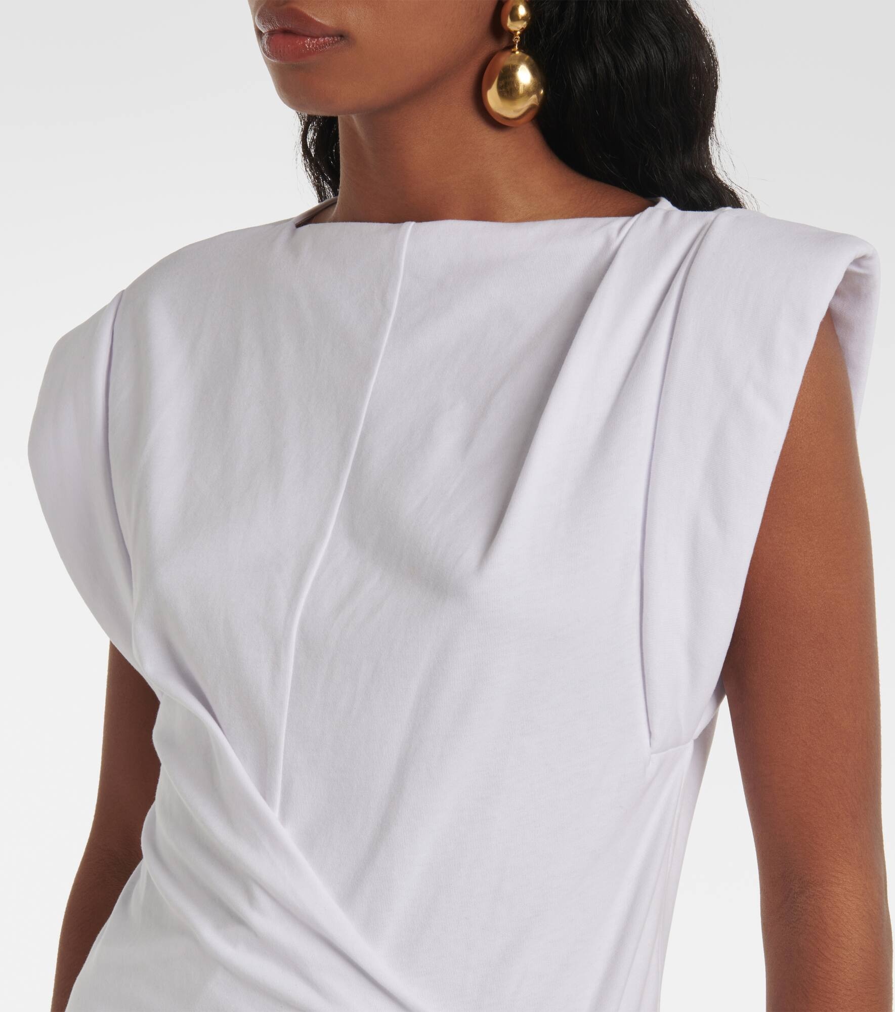 Maisan cotton jersey tank top - 5