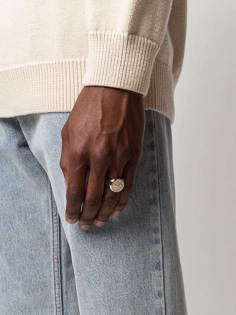 TOM WOOD coin signet ring outlook