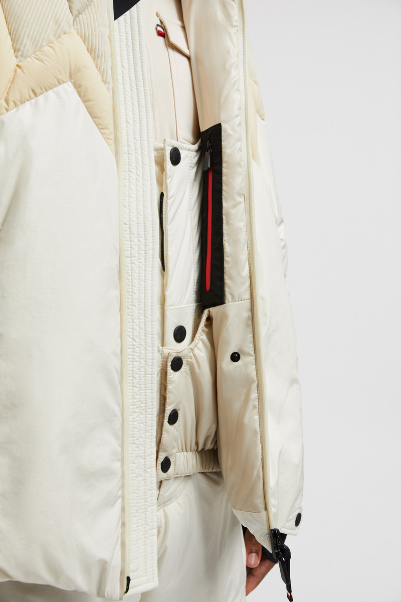 Frasdorf Patchwork-Quilted Short Down Jacket 7