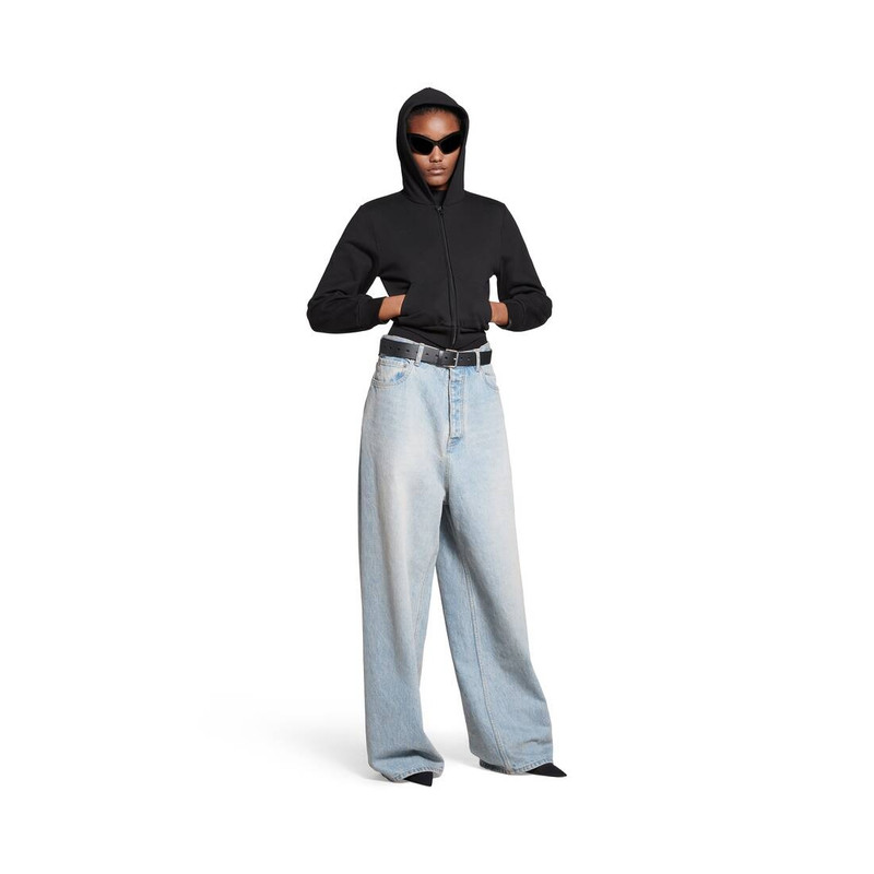 BALENCIAGA Baggy Pants in Light Blue outlook