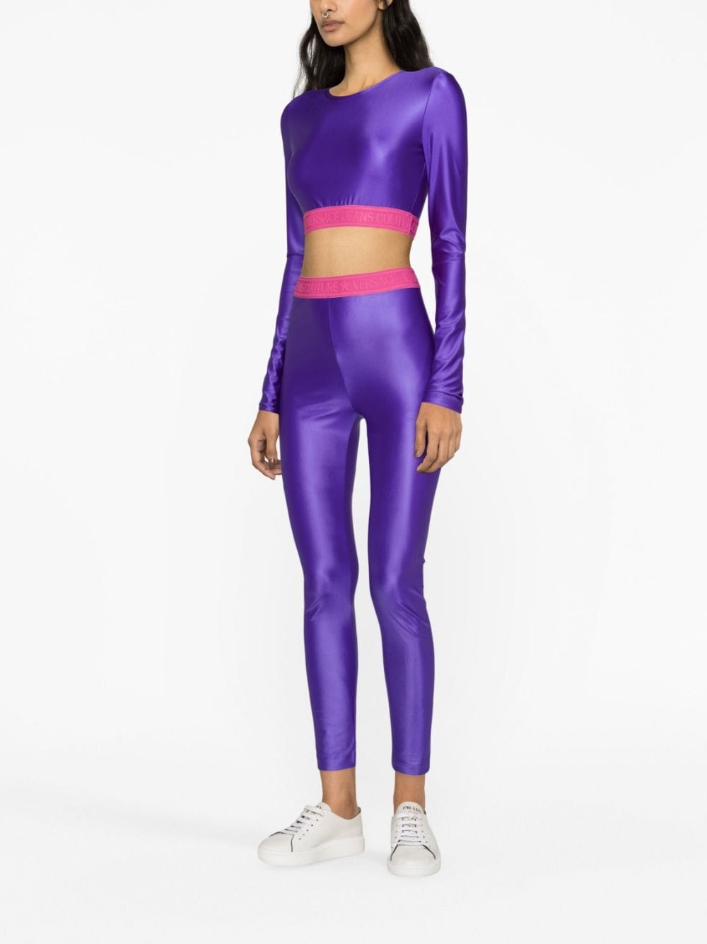 logo-underband crop top - 3