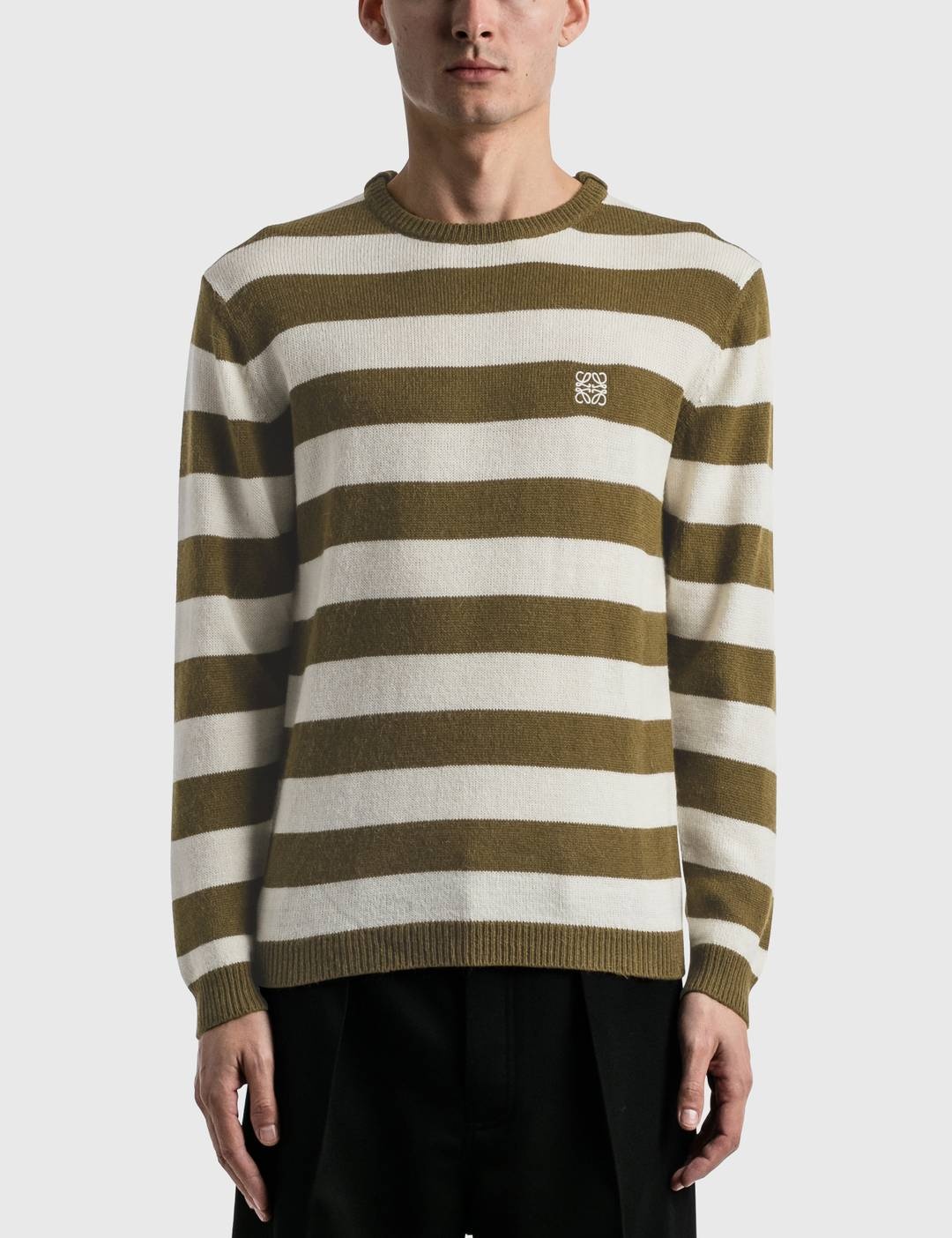 Stripe Anagram Sweater - 1