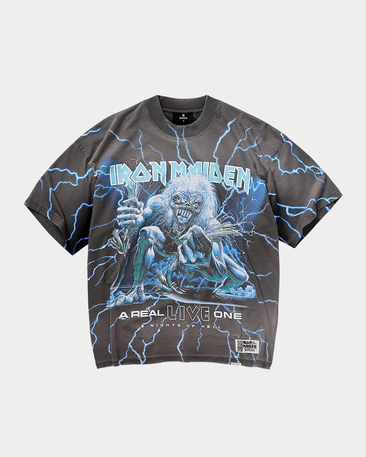 x Iron Maiden Men's A Real Live One Graphic T-Shirt - 1