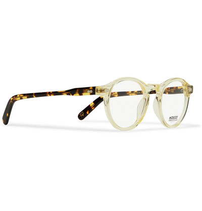 MOSCOT Miltzen Round-Frame Acetate Optical Glasses outlook