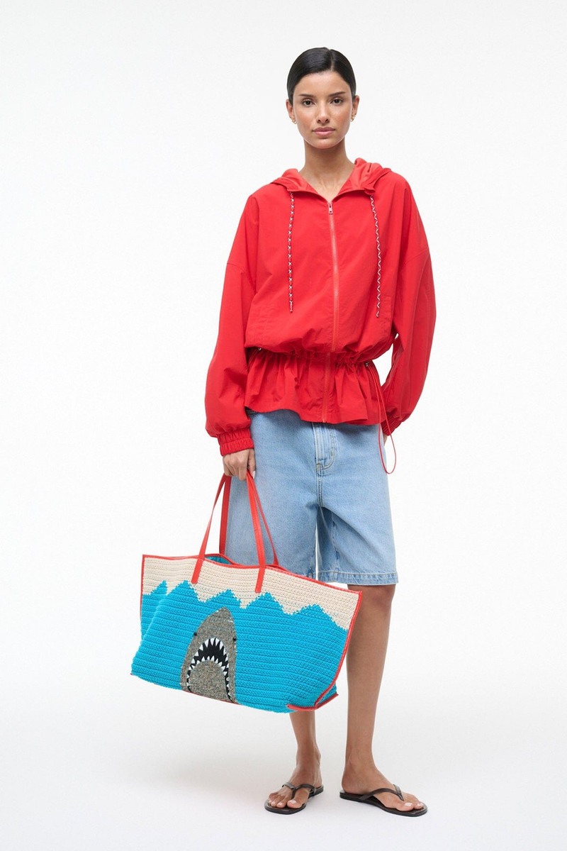 STAUD CHRISTOS LARGE TOTE GREAT WHITE 7