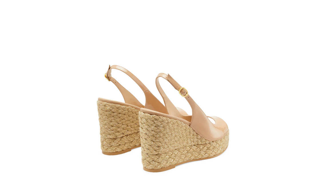 Island Peep-Toe Espadrille Wedge - 4