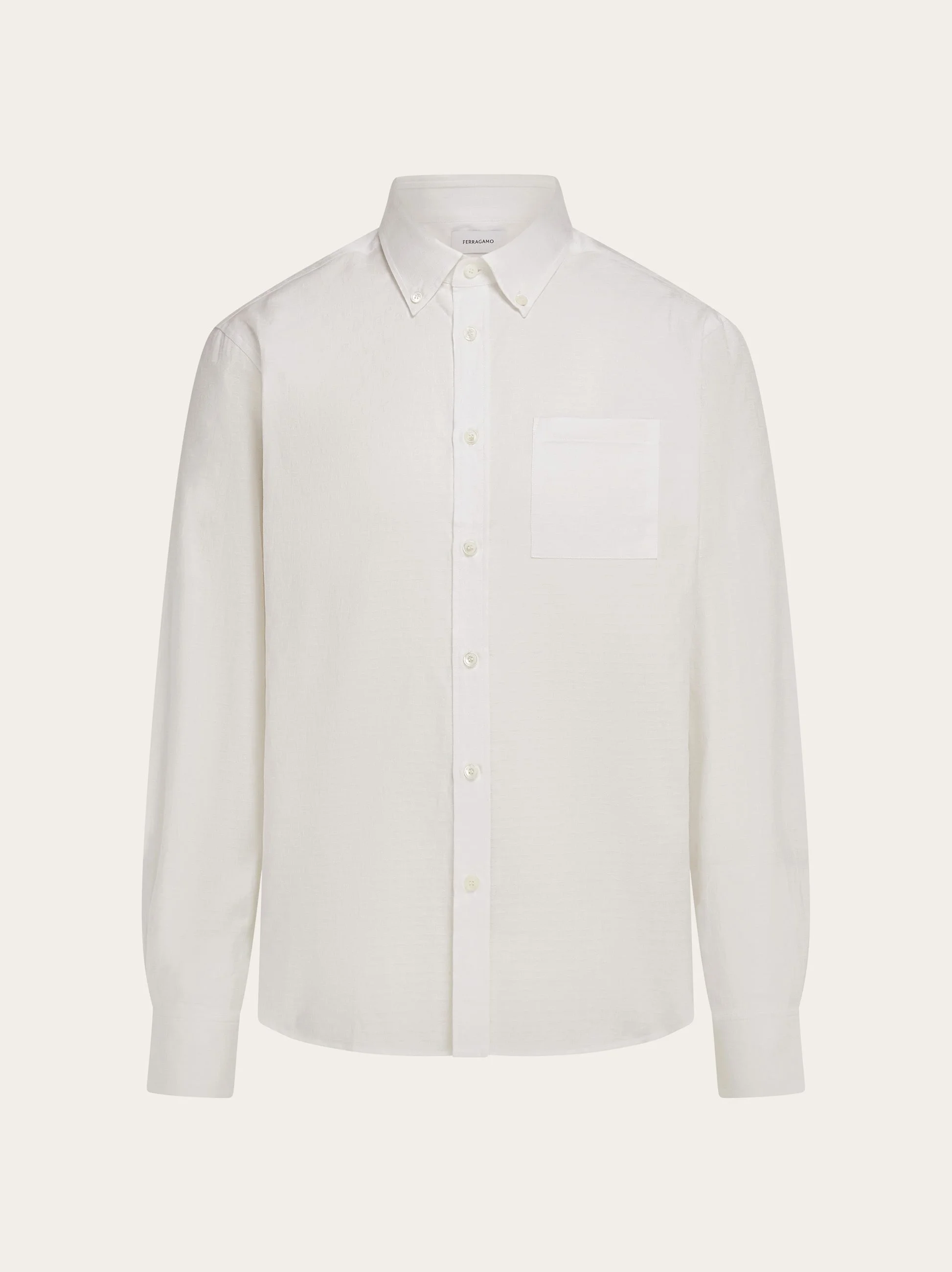 Ferragamo Monogram shirt - 1