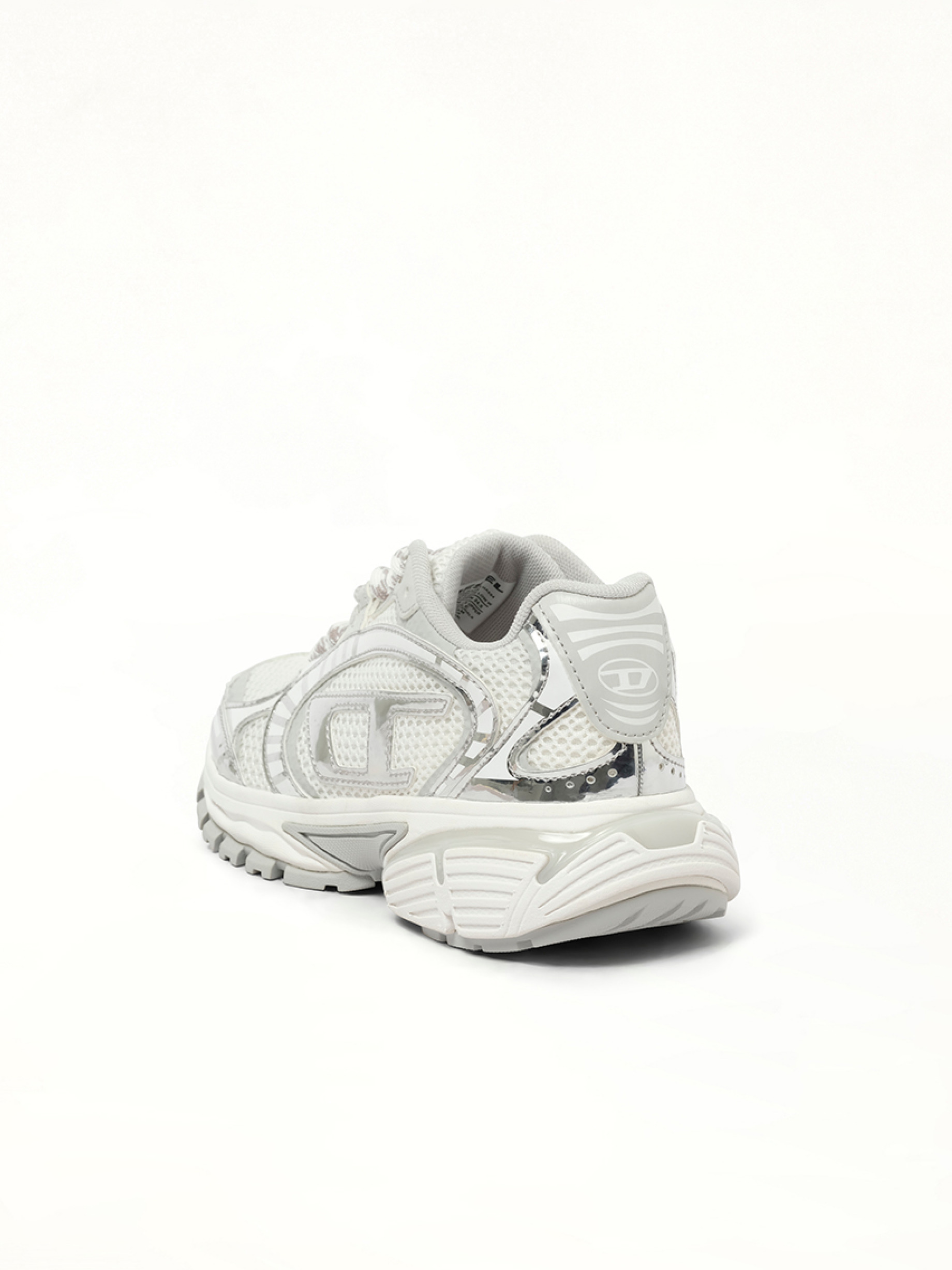 S-PRO-V-DENSE Low Sneaker in White/Silver - 3