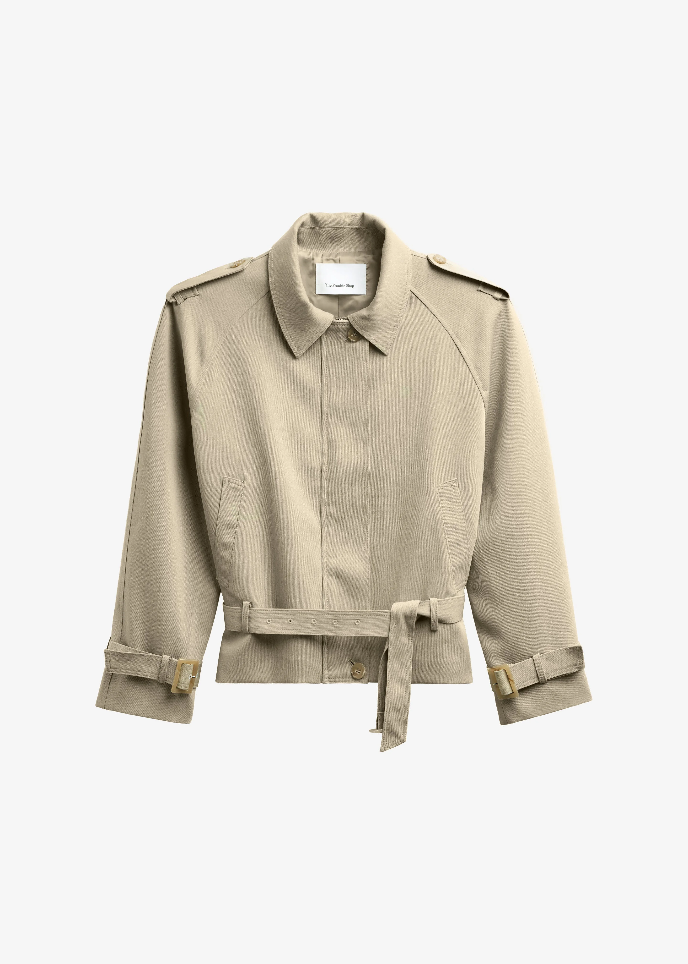 Avray Short Trench - Beige - 1