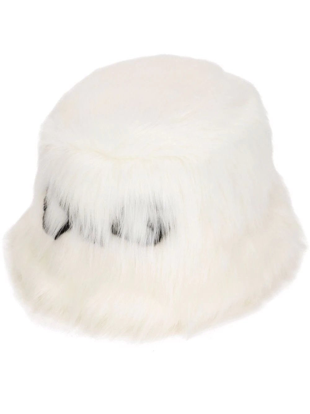 faux-fur bucket hat - 1