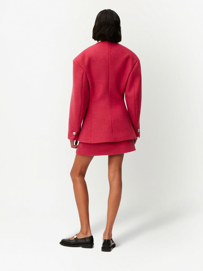 broad-shoulder single-breasted jacket 3
