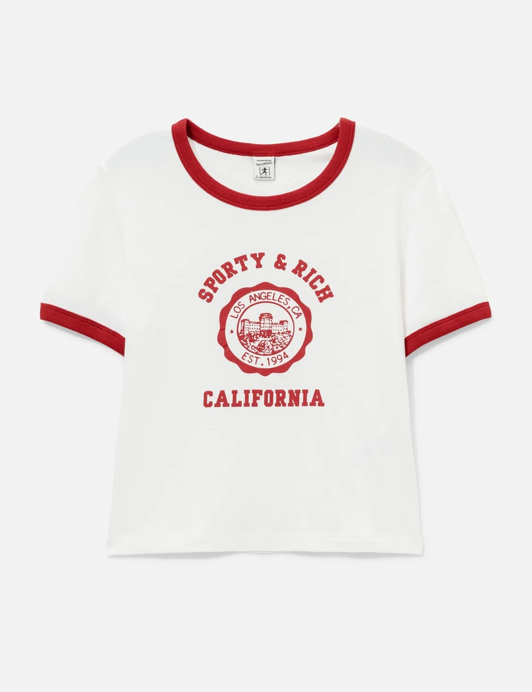 CALIFORNIA EMBLEM SOFT RINGER TEE - 1