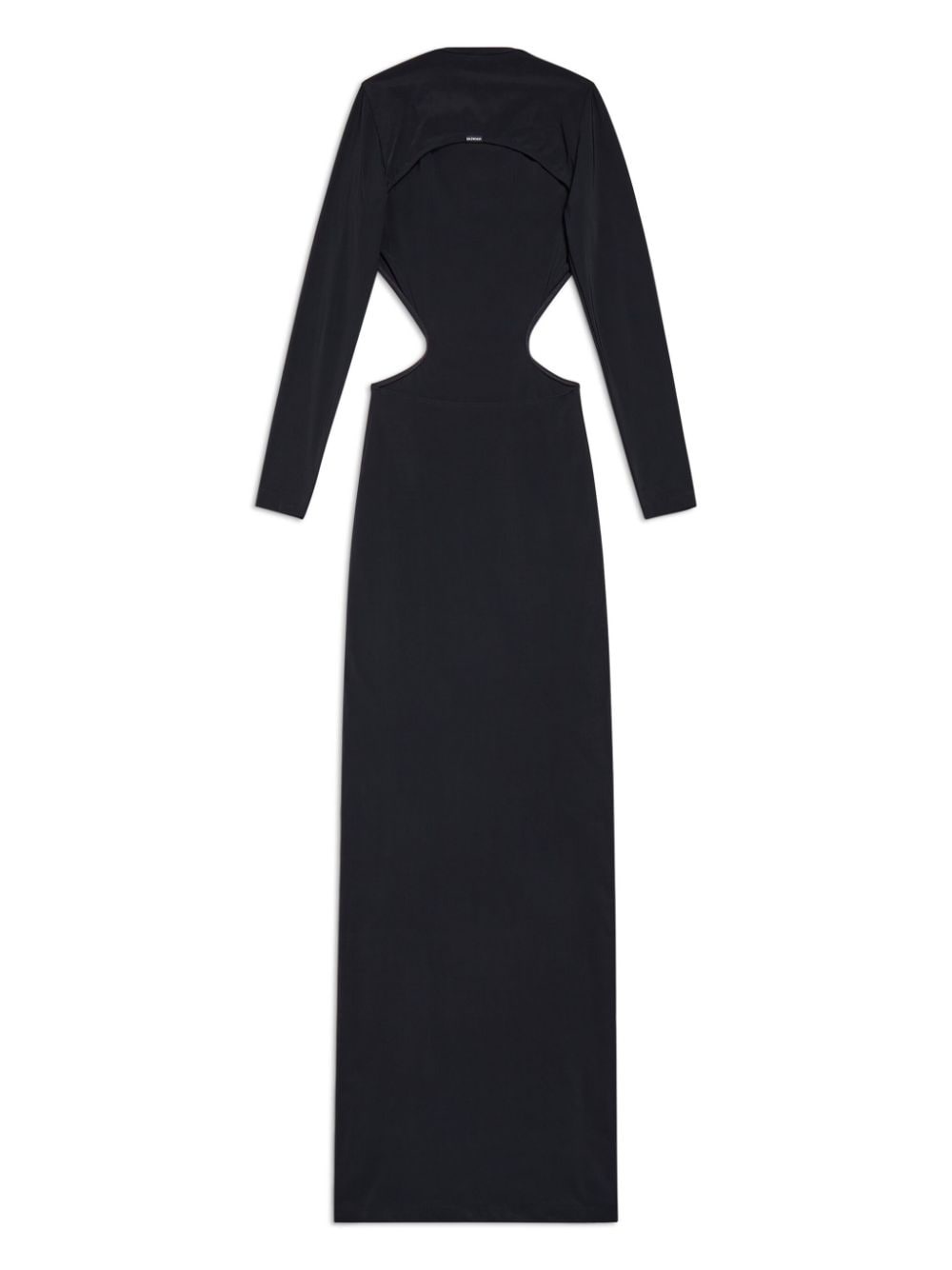 logo-tag cut-out maxi dress - 2
