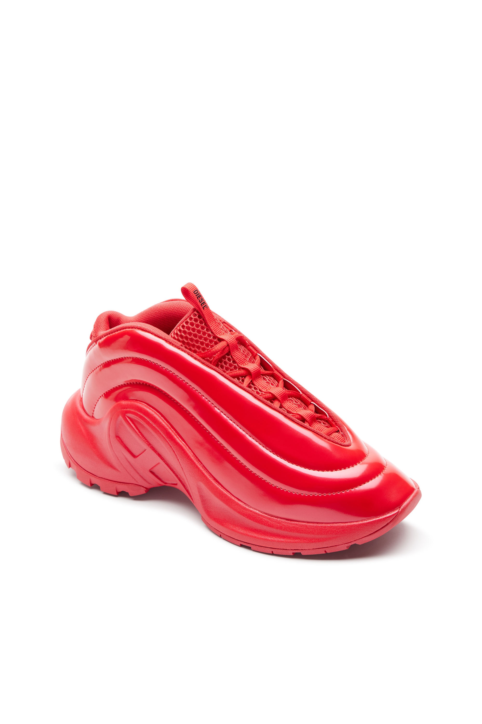 【DIESEL】S-D-Runner X Women's S-D-Runner X-Slip-on sneakers with matte Oval D