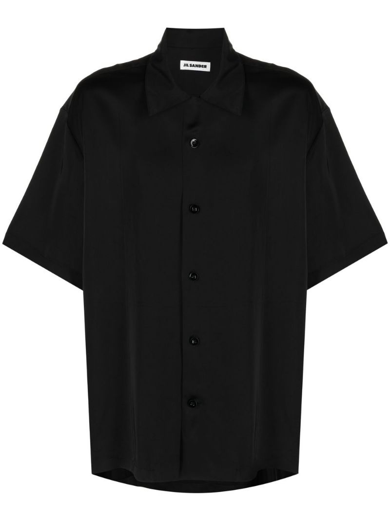 plain short-sleeve shirt - 1