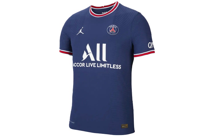 Air Jordan x PSG 21/22 Match Home Dri-FIT ADV Soccer Jersey 'Midnight Navy' CV7851-411 - 2