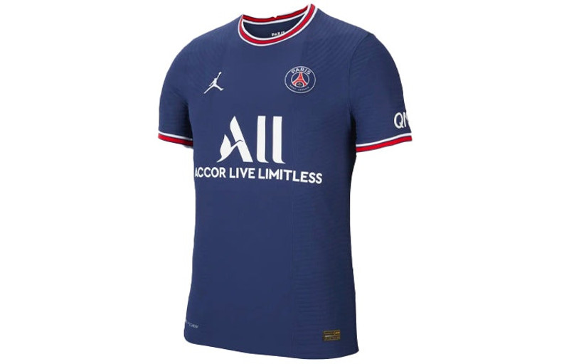 Jordan Air Jordan x PSG 21/22 Match Home Dri-FIT ADV Soccer Jersey 'Midnight Navy' CV7851-411 outlook
