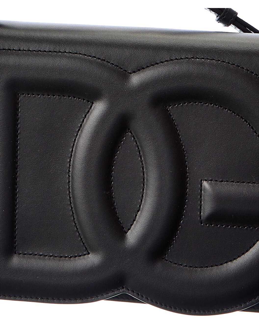 Dolce & Gabbana Logo Leather Shoulder Bag - 3
