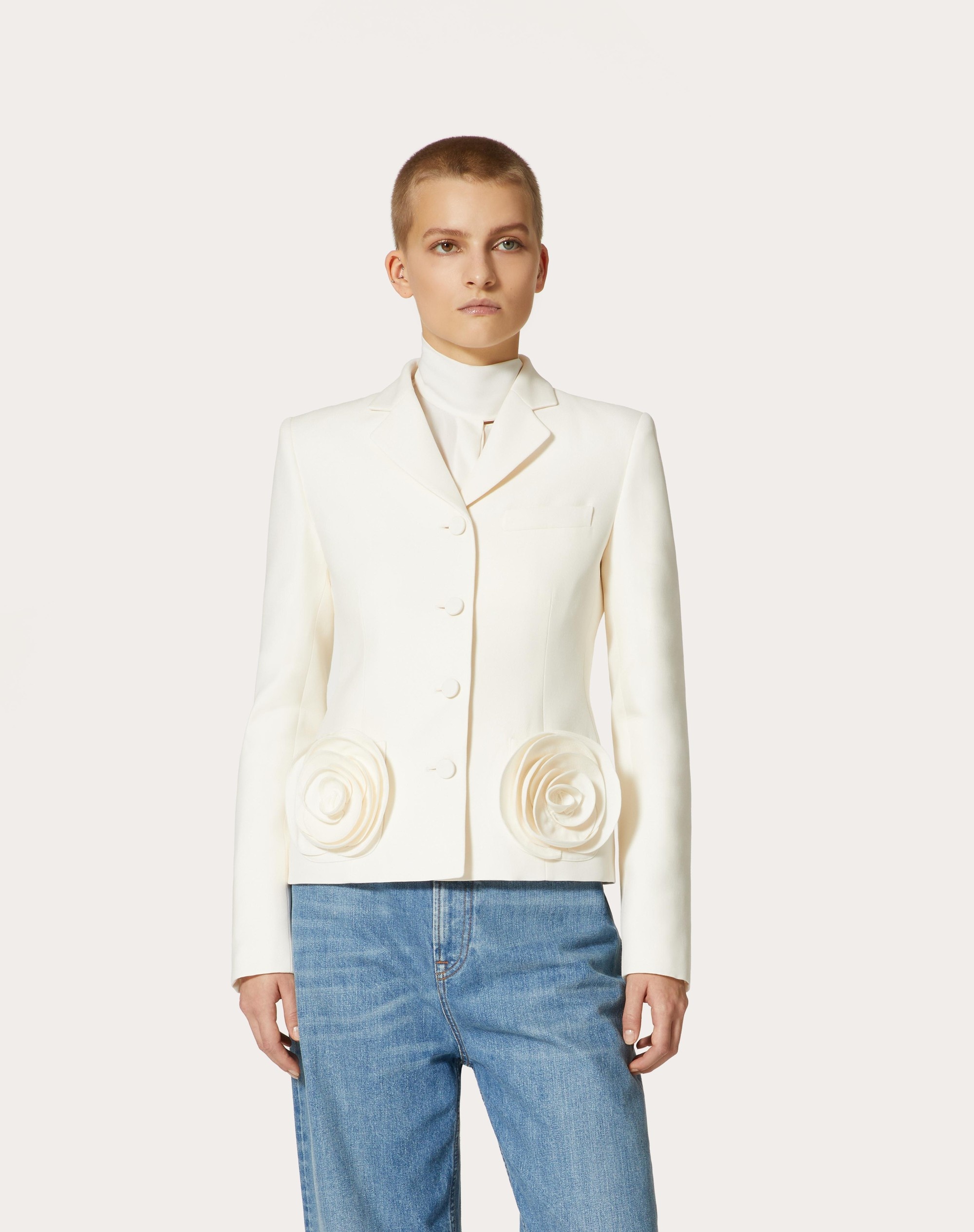 CREPE COUTURE JACKET - 3