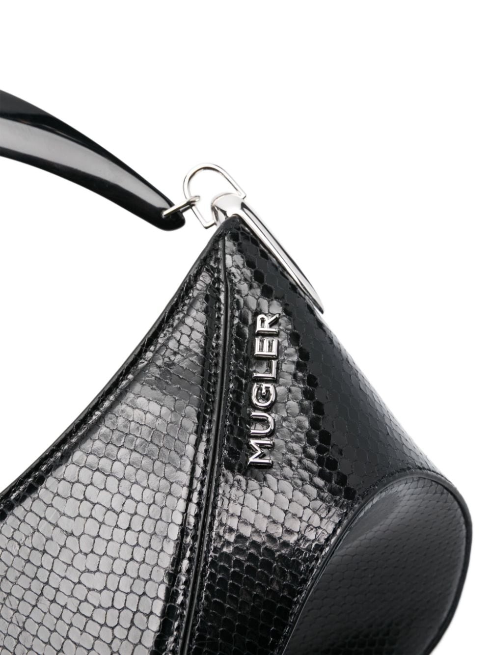 Spiral Curve leather tote bag - 4