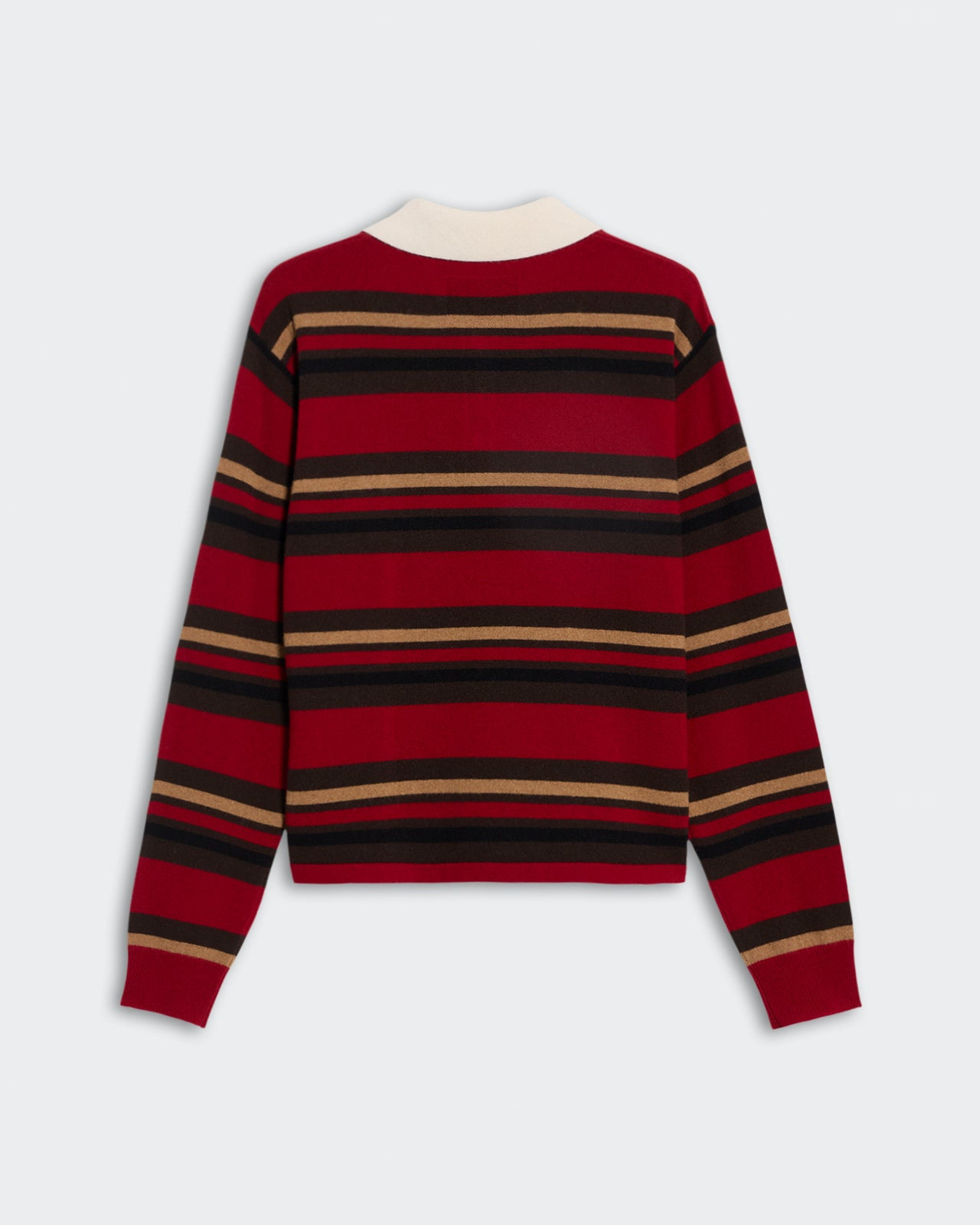 Cropped Stripe Rugby - 4