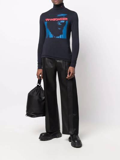 Raf Simons Transonizer-print jumper outlook