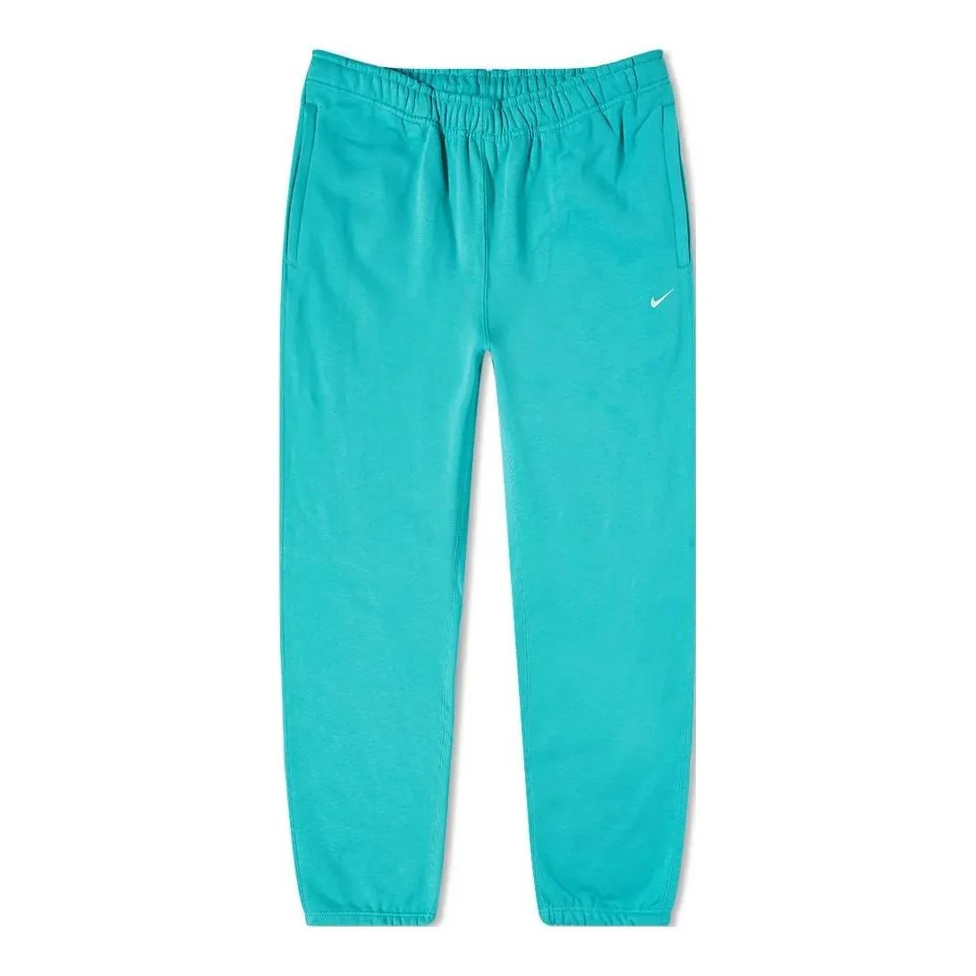 Nike Solo Swoosh Sweatpants 'Teal' CW5460-393 - 1