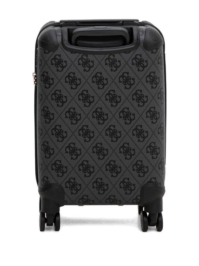 GUESS USA monogram luggage outlook