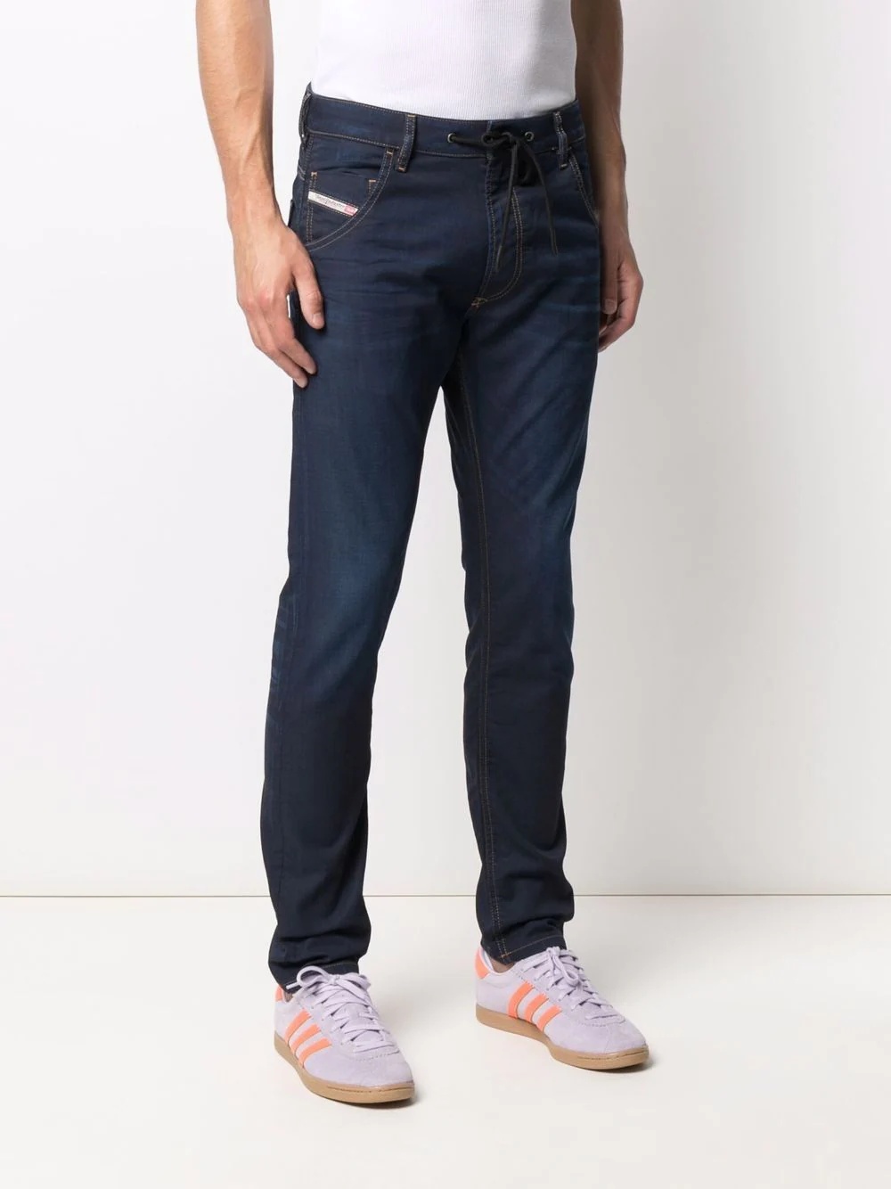 Krooley tapered drawstring jeans - 3