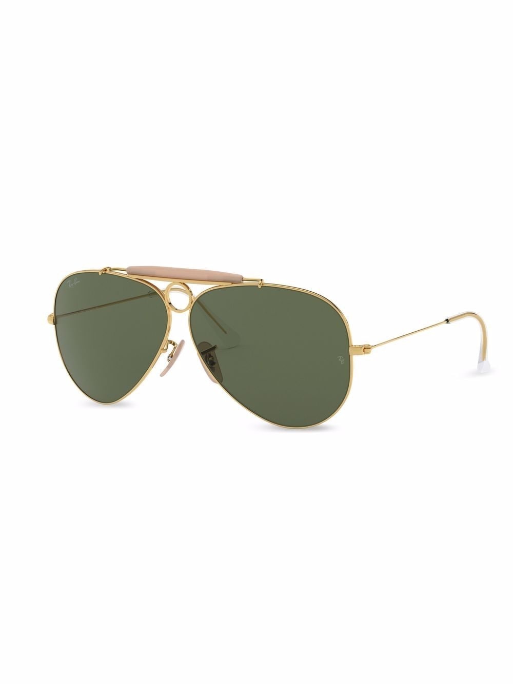 Shooter aviator-frame sunglasses - 2