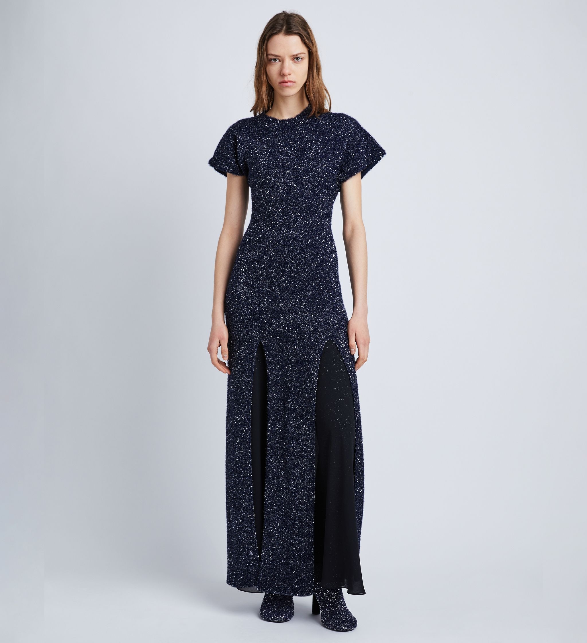 Technical Sequin Knit Dress - 3