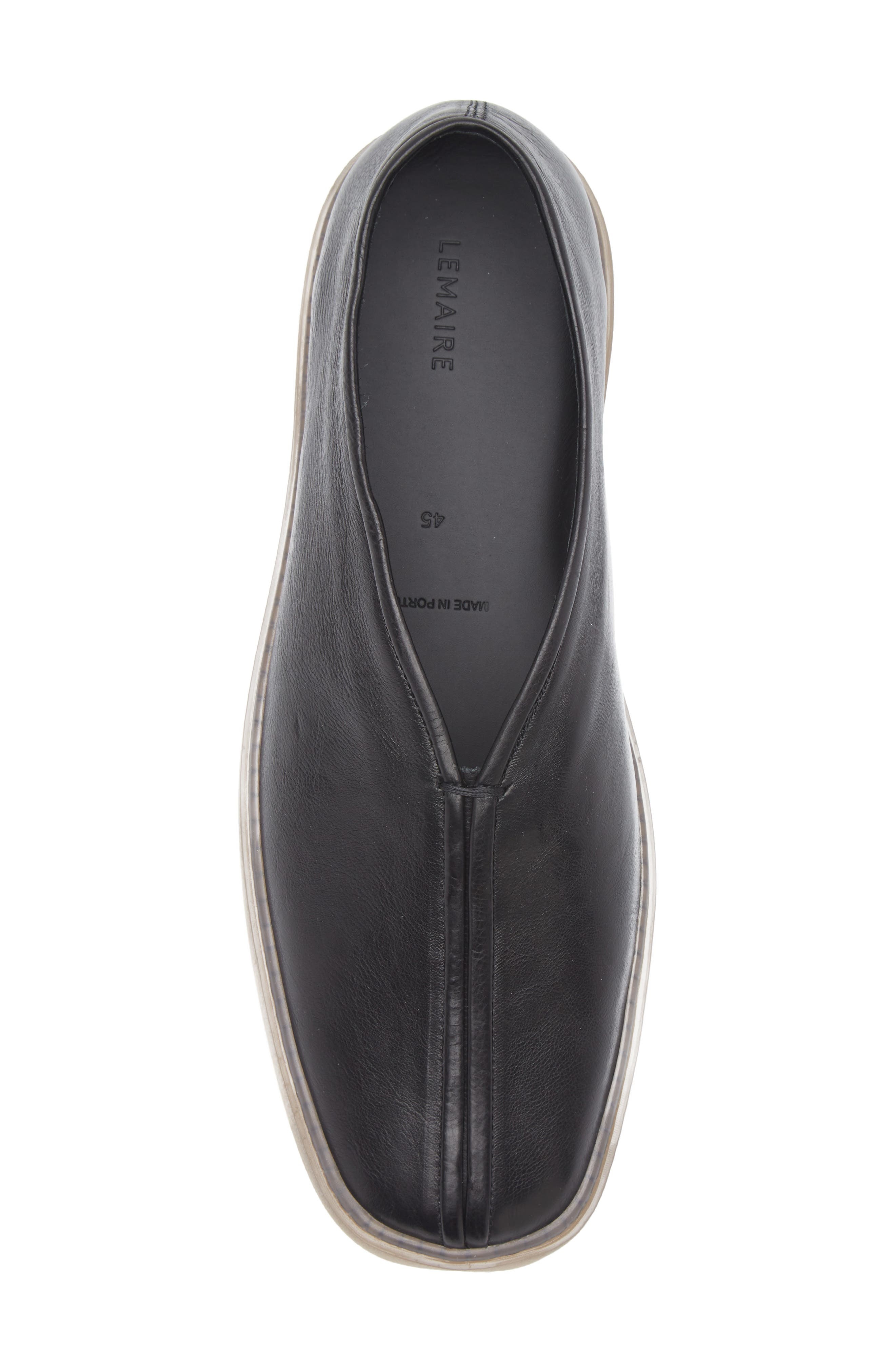 Lemaire Linoleum Piped Sneaker in Black Bk999 at Nordstrom - 5