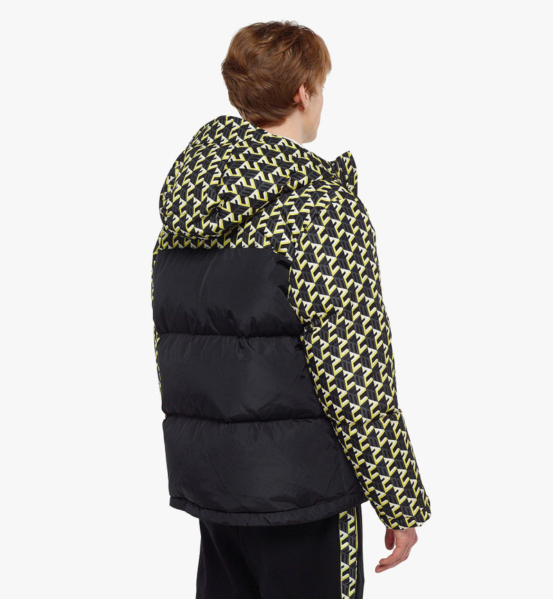 Men’s Cubic Monogram Down Parka in ECONYL® 4