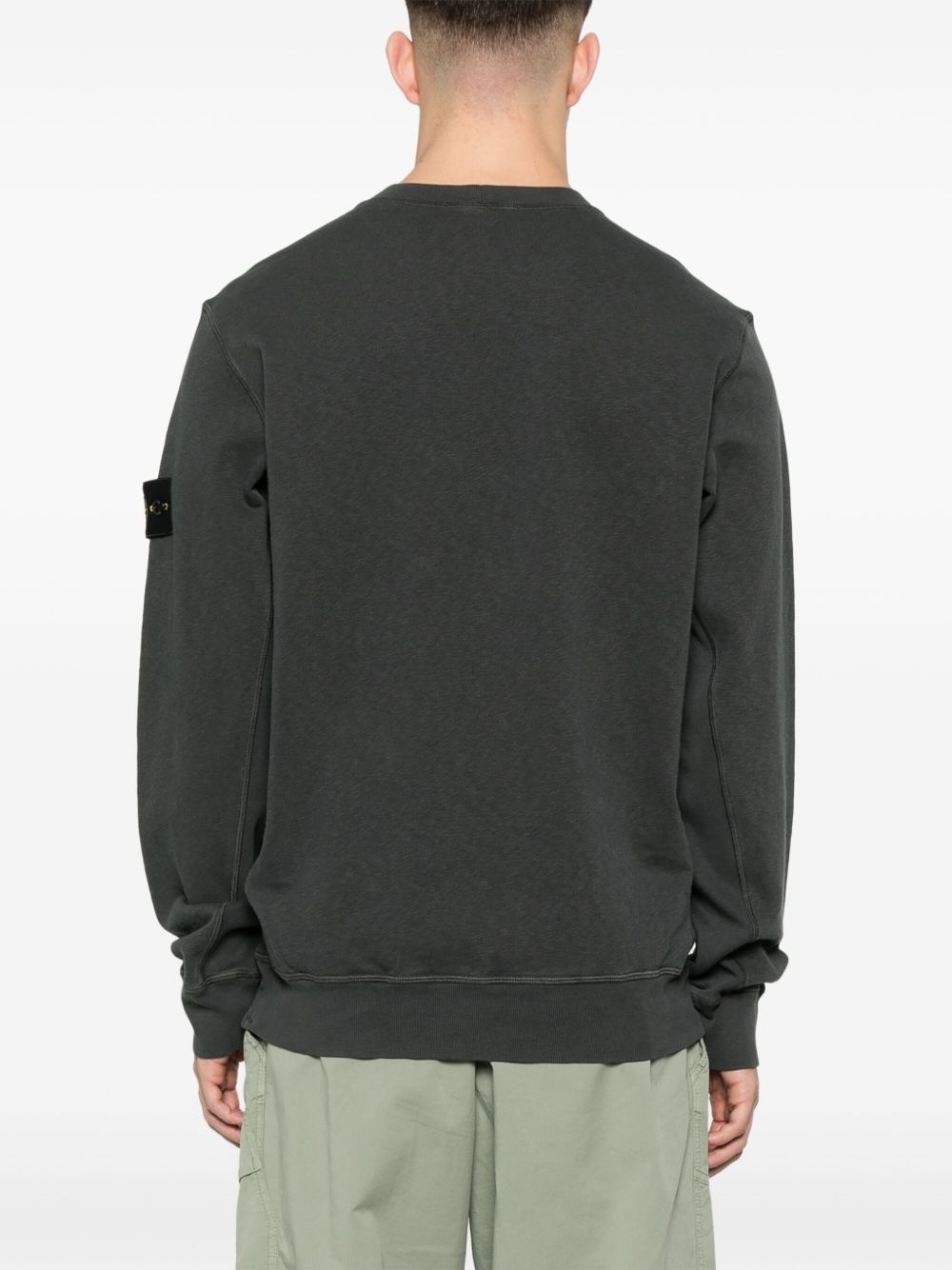 Compass-badge sweatshirt - 4
