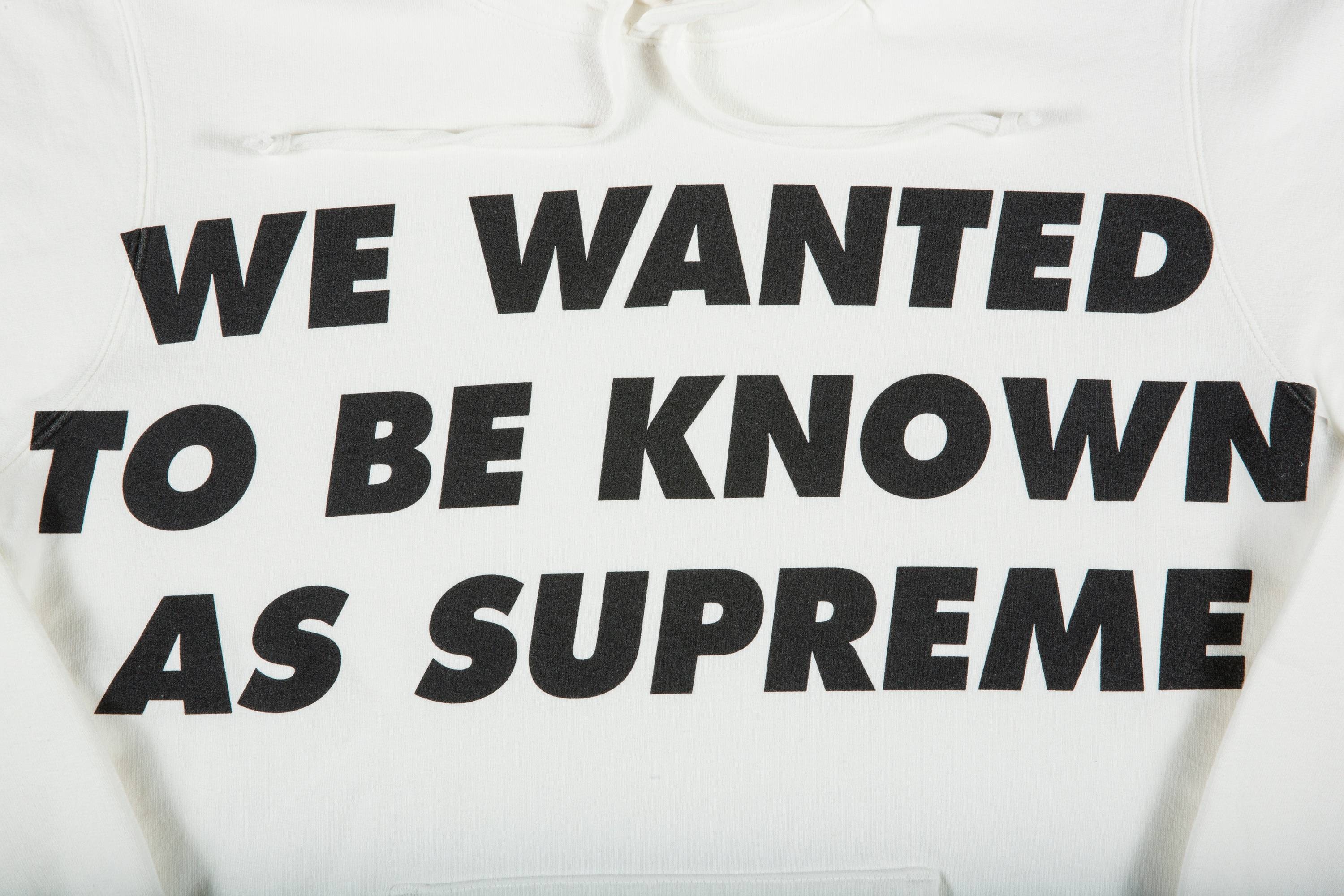 Supreme Known As Hooded Sweatshirt 'White' - 2