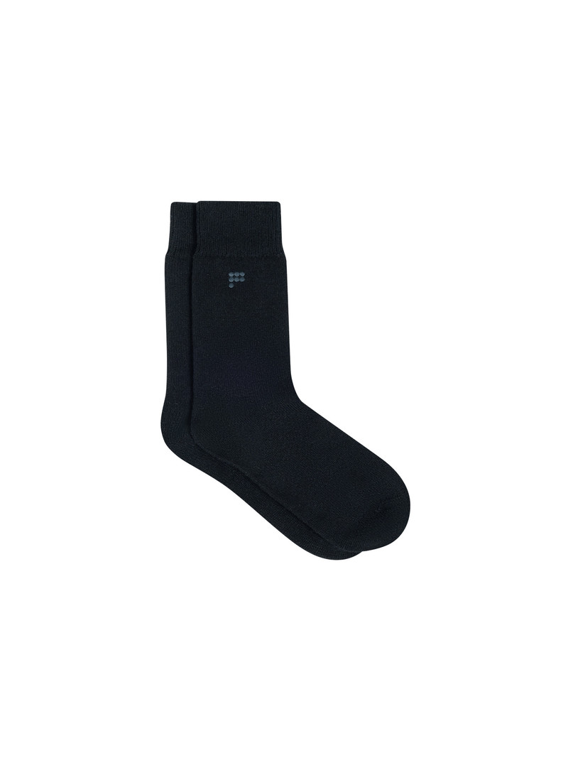 Recycled Cashmere Socks - Black 1