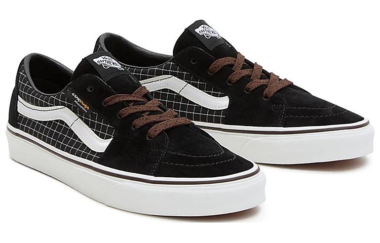 (WMNS) Vans Cordura Sk8-Low 'Black Brown' VN0009QRBLA - 3