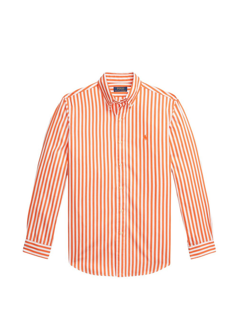 striped long-sleeved shirt 1